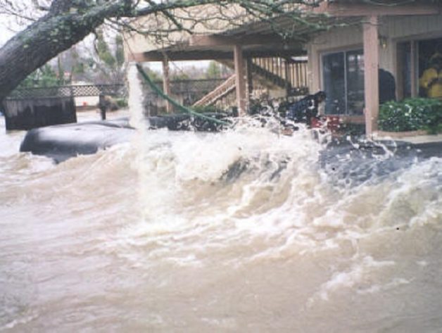 Home Owner Flood Protection, Clearlake, California