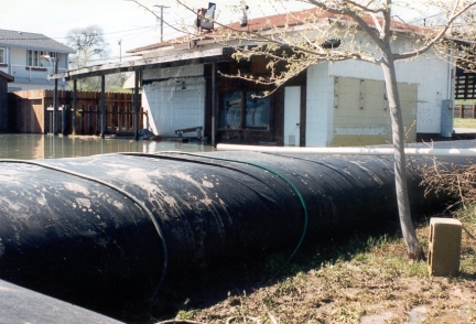 Home Owner Flood Protection, Clearlake, California