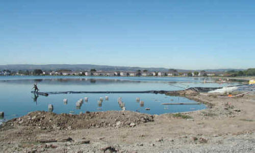 Dewatering for Amphitheatre Construction Foster City, CA (2002)