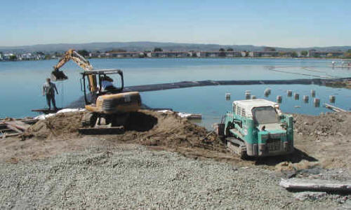 Dewatering for Amphitheatre Construction Foster City, CA (2002)