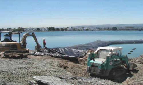 Dewatering for Amphitheatre Construction Foster City, CA (2002)