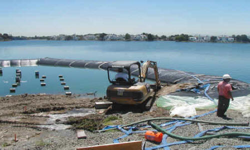 Dewatering for Amphitheatre Construction Foster City, CA (2002)