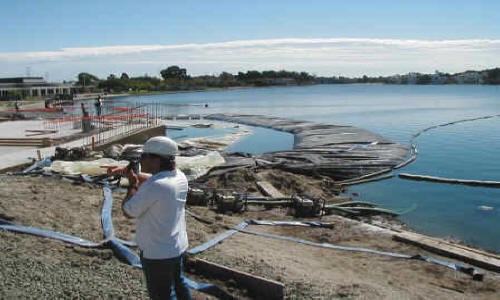 Dewatering for Amphitheatre Construction Foster City, CA (2002)