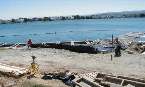 Dewatering for Amphitheatre Construction Foster City, CA (2002)