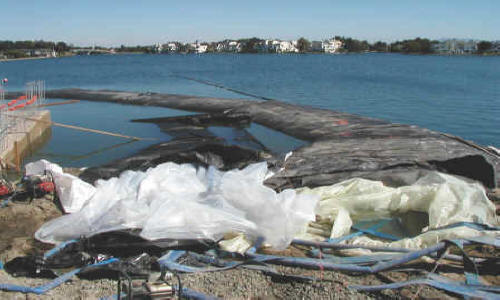 Dewatering for Amphitheatre Construction Foster City, CA (2002)