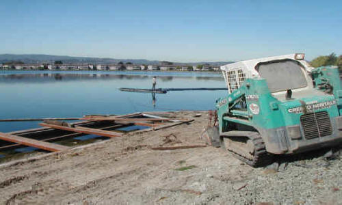 Dewatering for Amphitheatre Construction Foster City, CA (2002)