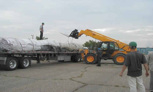 Dewatering for Flood Gate Repainting Basin Electric Power Co-op