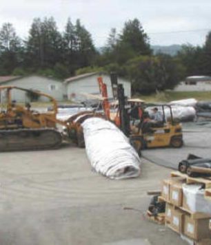 Dewatering Tidal Canal for Water Intake Repair Fremont, CA (2002)
