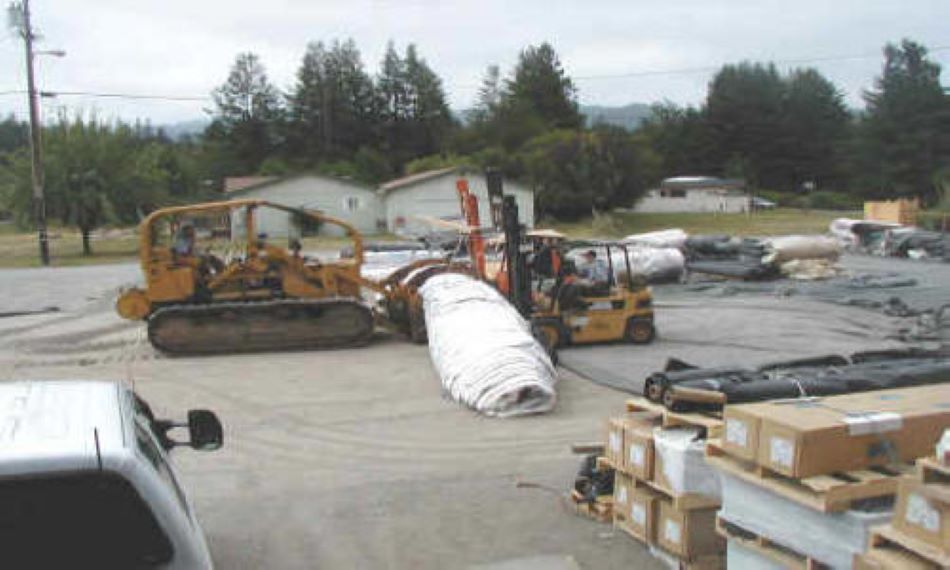 Dewatering Tidal Canal for Water Intake Repair Fremont, CA (2002)