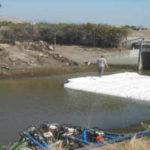 Dewatering Tidal Canal for Water Intake Repair Fremont, CA (2002)