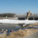 Dewatering Tidal Canal for Water Intake Repair Fremont, CA (2002)