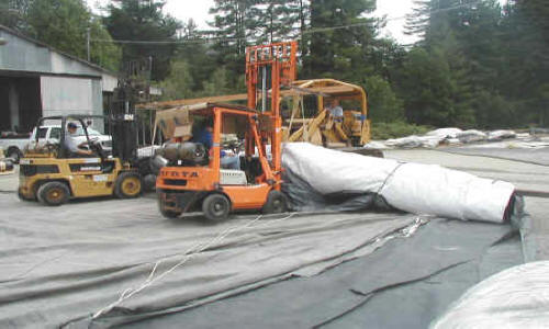 Dewatering Tidal Canal for Water Intake Repair Fremont, CA (2002)