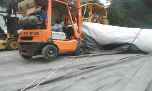 Dewatering Tidal Canal for Water Intake Repair Fremont, CA (2002)