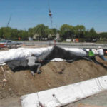 Dewatering Tidal Canal for Water Intake Repair Fremont, CA (2002)