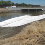 Dewatering Tidal Canal for Water Intake Repair Fremont, CA (2002)