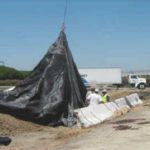 Dewatering Tidal Canal for Water Intake Repair Fremont, CA (2002)