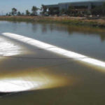 Dewatering Tidal Canal for Water Intake Repair Fremont, CA (2002)