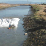 Dewatering Tidal Canal for Water Intake Repair Fremont, CA (2002)