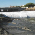 Dewatering Tidal Canal for Water Intake Repair Fremont, CA (2002)