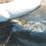 Dewatering Tidal Canal for Water Intake Repair Fremont, CA (2002)