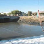 Dewatering Tidal Canal for Water Intake Repair Fremont, CA (2002)