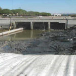 Dewatering Tidal Canal for Water Intake Repair Fremont, CA (2002)