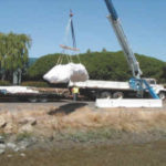 Dewatering Tidal Canal for Water Intake Repair Fremont, CA (2002)