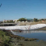 Dewatering Tidal Canal for Water Intake Repair Fremont, CA (2002)