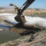 Dewatering Tidal Canal for Water Intake Repair Fremont, CA (2002)