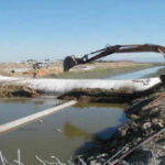 Dewatering Tidal Canal for Water Intake Repair Fremont, CA (2002)