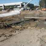 Dewatering Tidal Canal for Water Intake Repair Fremont, CA (2002)