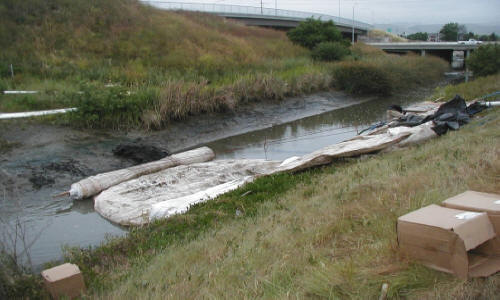 Tidal Canal Dewatering for CalTrans Interstate 880, Milpitas, CA