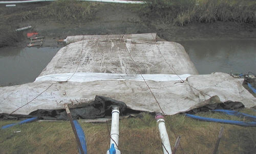 Tidal Canal Dewatering for CalTrans Interstate 880, Milpitas, CA