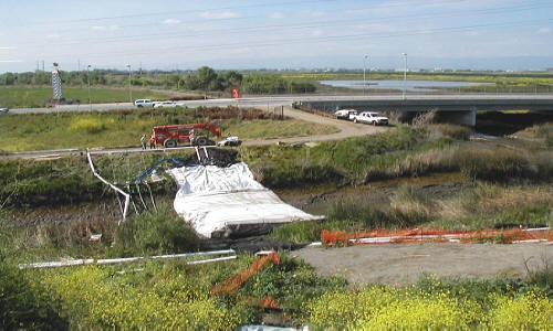 Tidal Canal Dewatering for CalTrans Interstate 880, Milpitas, CA