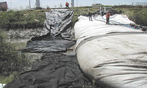 Tidal Canal Dewatering for CalTrans Interstate 880, Milpitas, CA