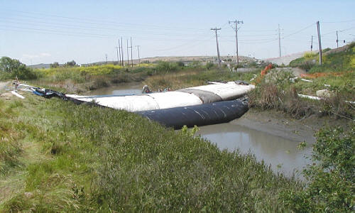 Tidal Canal Dewatering for CalTrans Interstate 880, Milpitas, CA