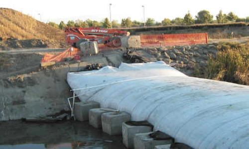 Tidal Canal Dewatering for CalTrans Interstate 880, Milpitas, CA