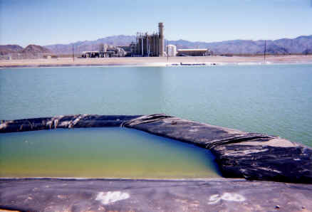 Pond Liner Repair Griffith Energy Power Plant Kingman, AZ