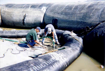 Pond Liner Repair Griffith Energy Power Plant Kingman, AZ