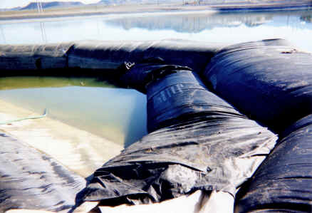 Pond Liner Repair Griffith Energy Power Plant Kingman, AZ