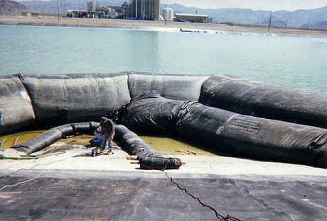 Pond Liner Repair Griffith Energy Power Plant Kingman, AZ