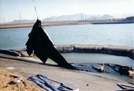 Pond Liner Repair Griffith Energy Power Plant Kingman, AZ