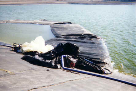 Pond Liner Repair Griffith Energy Power Plant Kingman, AZ