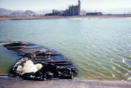 Pond Liner Repair Griffith Energy Power Plant Kingman, AZ