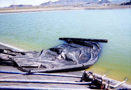 Pond Liner Repair Griffith Energy Power Plant Kingman, AZ