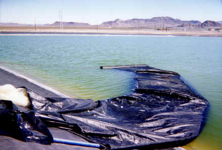 Pond Liner Repair Griffith Energy Power Plant Kingman, AZ