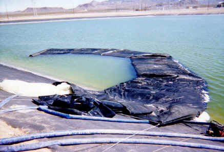 Pond Liner Repair Griffith Energy Power Plant Kingman, AZ