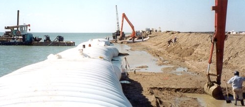 Sand Tube Project Galveston Bay, TX (1999)
