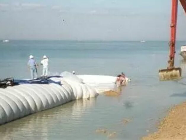 Sand Tube Project Galveston Bay, TX (1999)