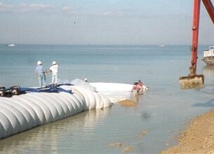 Sand Tube Project Galveston Bay, TX (1999)